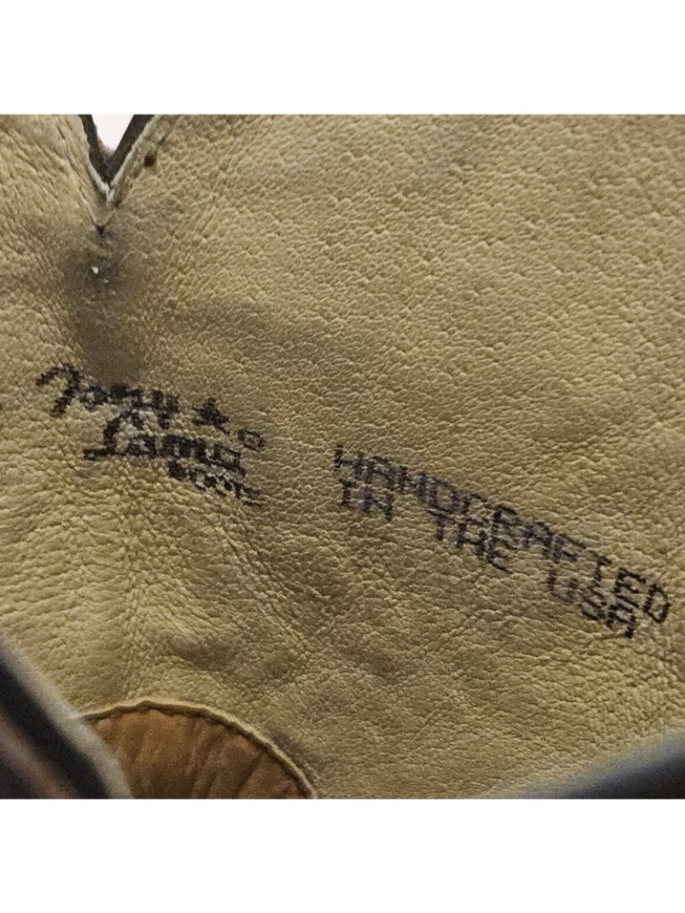 Tony Lama Lashka Brown & Pink Design Leather Cowgirl Western Boots Womens 6 - Picture 7 of 8